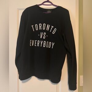 Toronto versus Everybody Crew neck sweater (Men’s Medium)